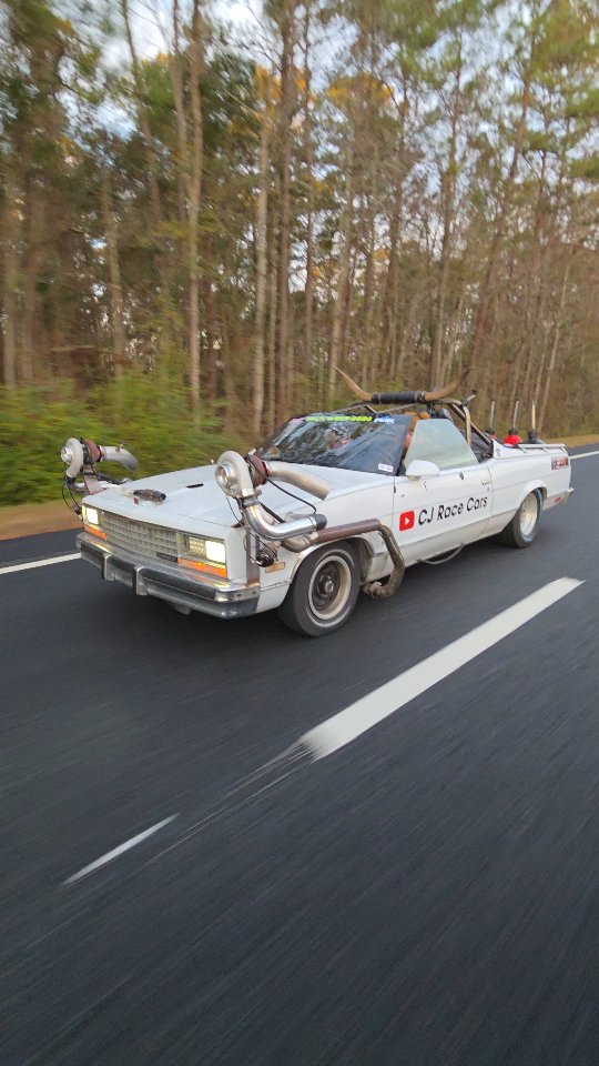 Charging toward the next checkpoint | CJ Race Cars