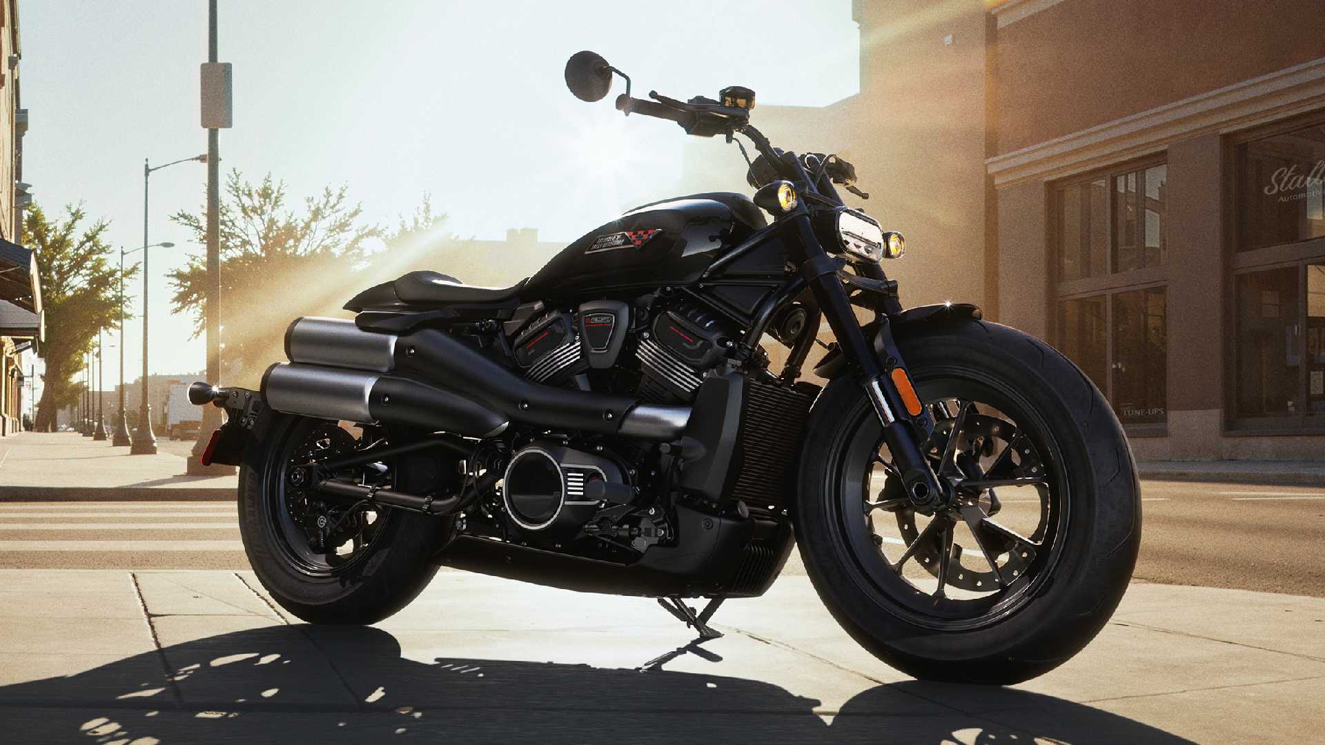 Harley Davidson Sportster static