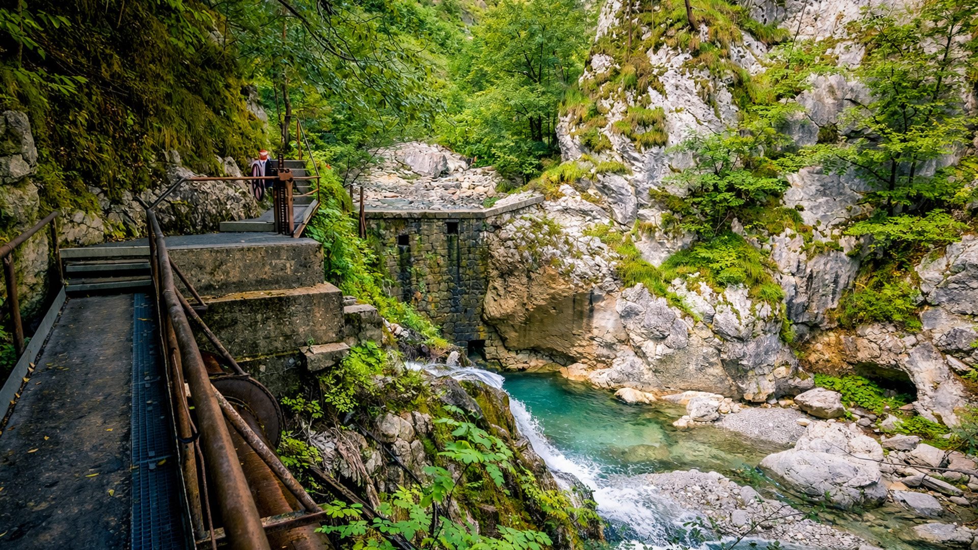 Garnitzenklamm: Spektakulær tur gjennom ravinen i Kärnten, Østerrike (4K)