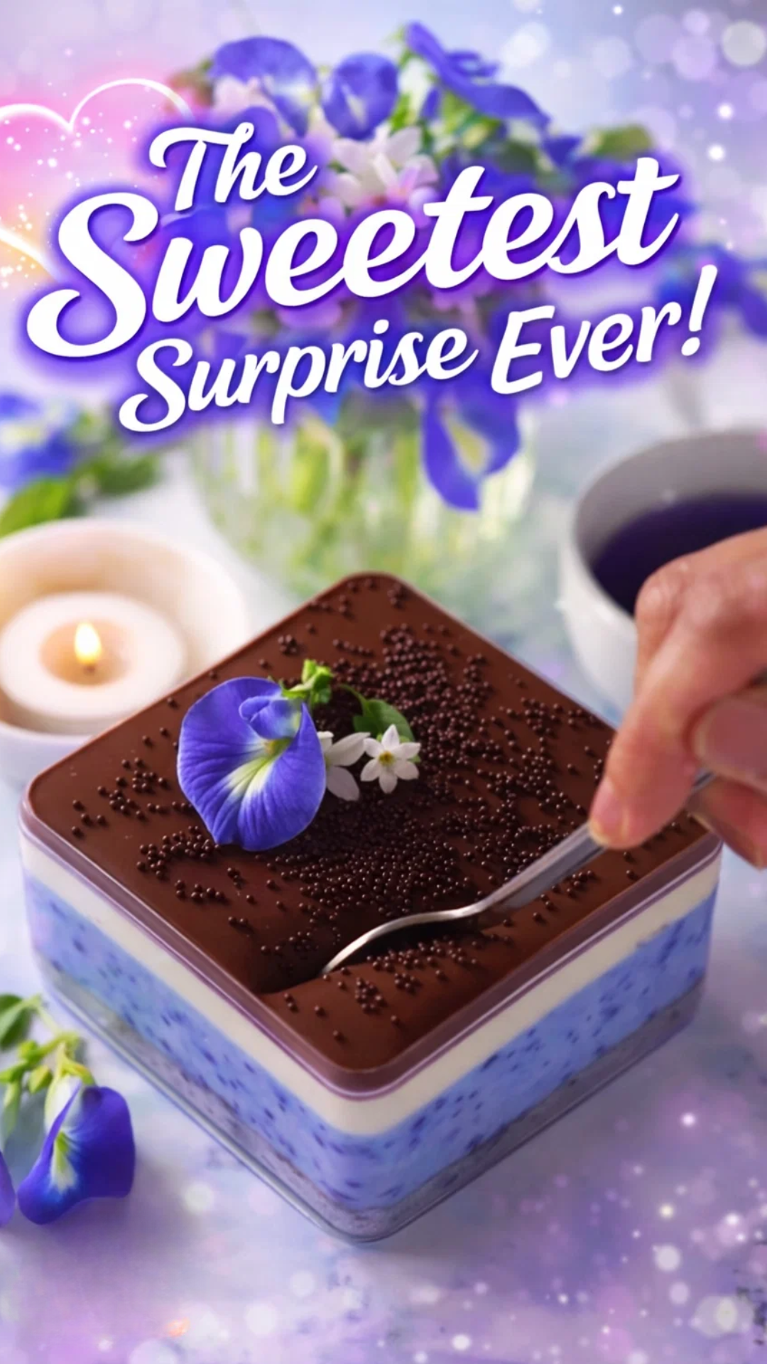 This sweet surprise is worth the wait and every single bite