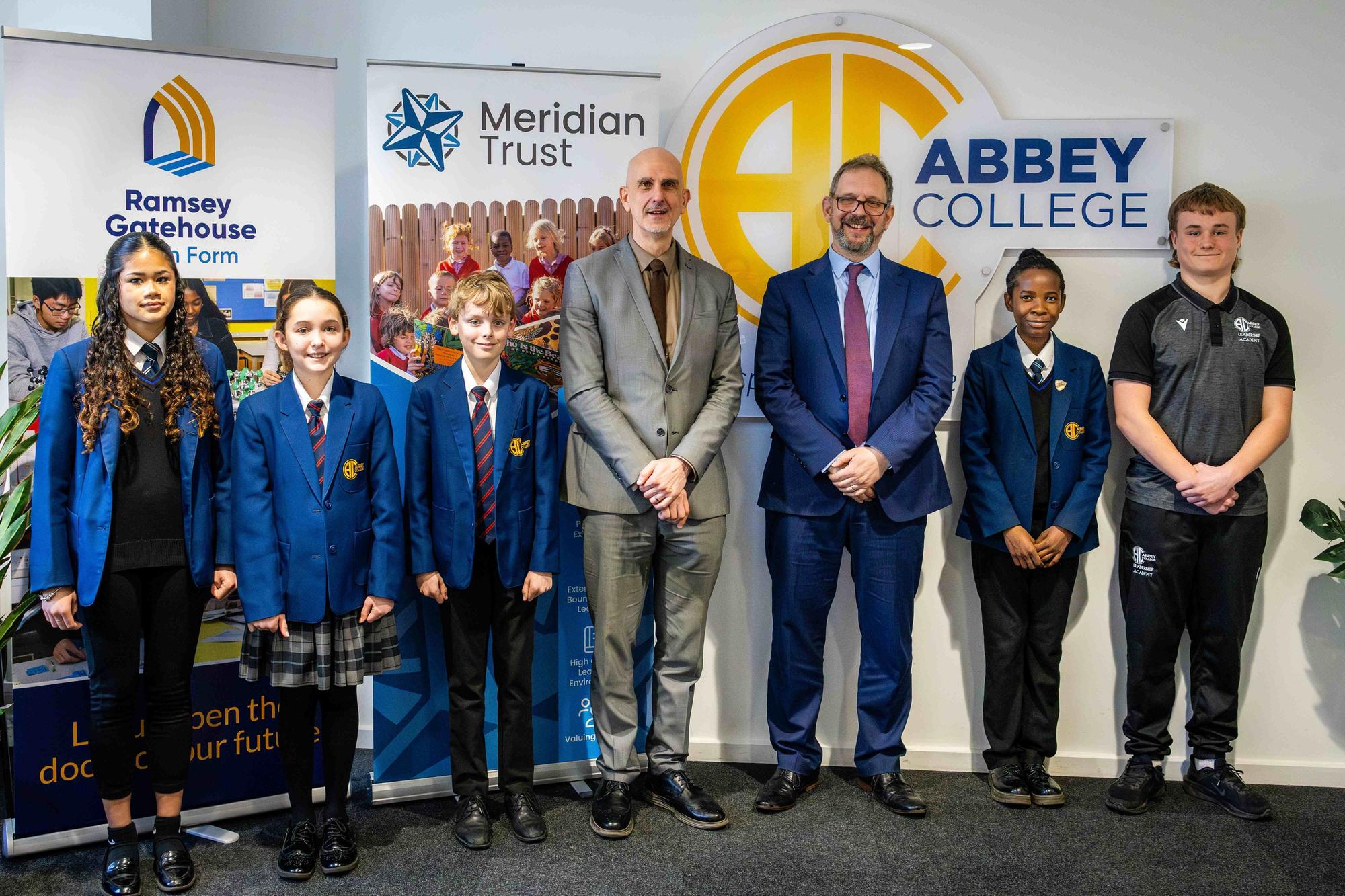 Abbey College officially joins Meridian Trust