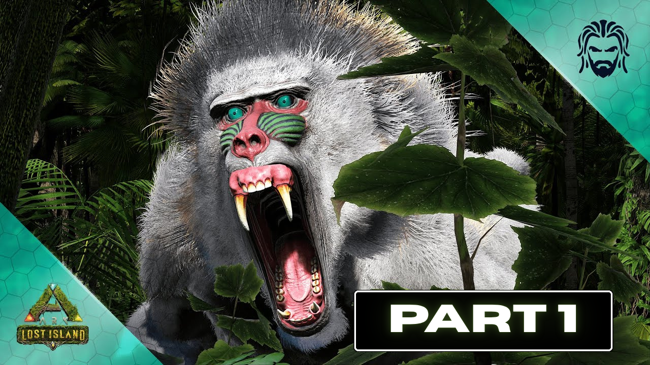 Taming my first dinopithecus in ARK Survival Evolved epic creature ...