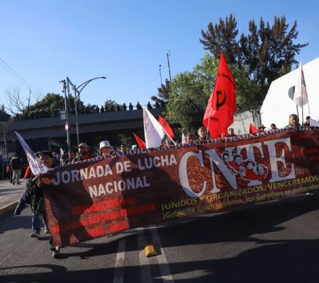 CNTE anuncia paro nacional de 72 horas y marcha en CDMX
