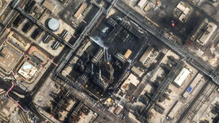Iran war live updates: Fire engulfs US Embassy in Riyadh after drone ...