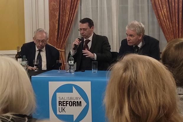 Reform UK Salisbury hosts sold out event at Guildhall with expert speakers