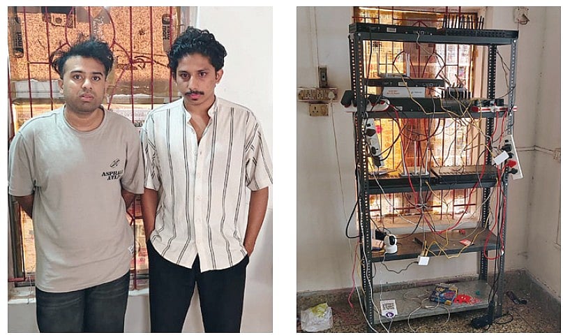 SIM box operation with China links busted, two Kerala natives arrested