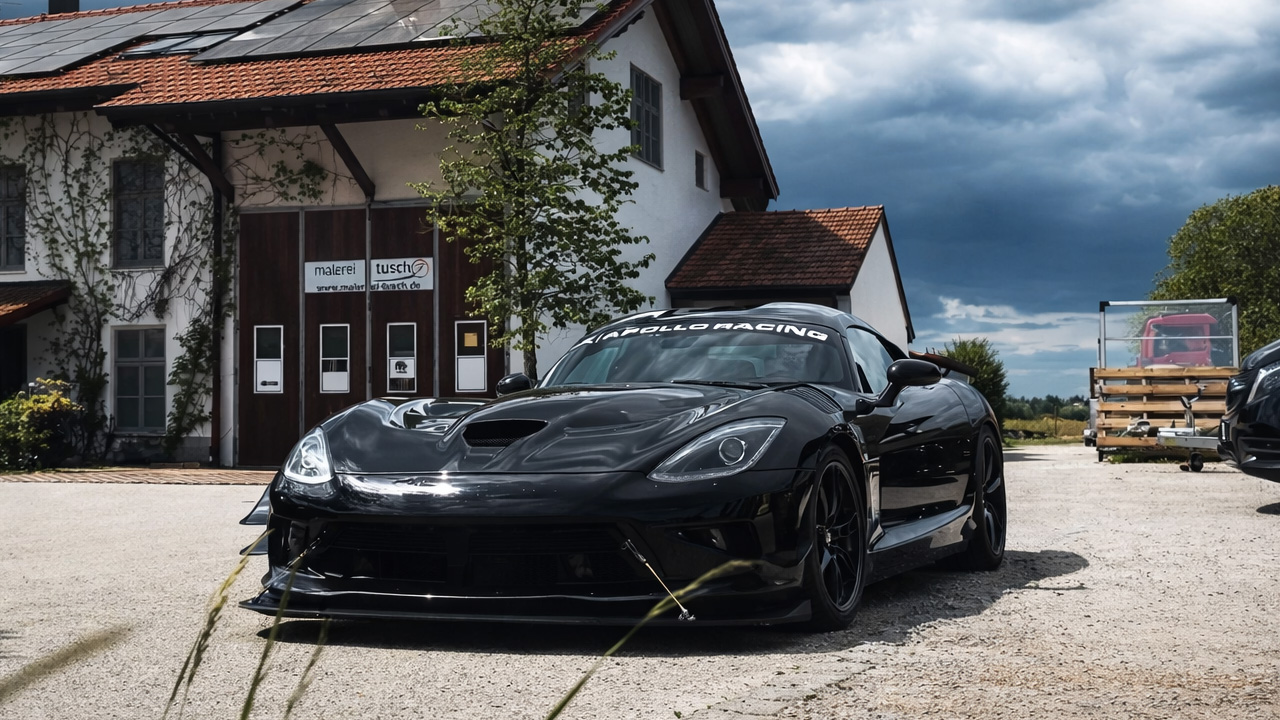 Dodge Viper ACR Autobahn high speed test