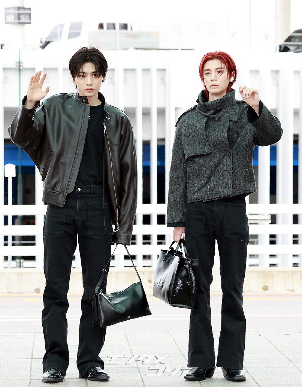 【フォト】BOYNEXTDOORテサン＆イハン、シックな装いでパリへ