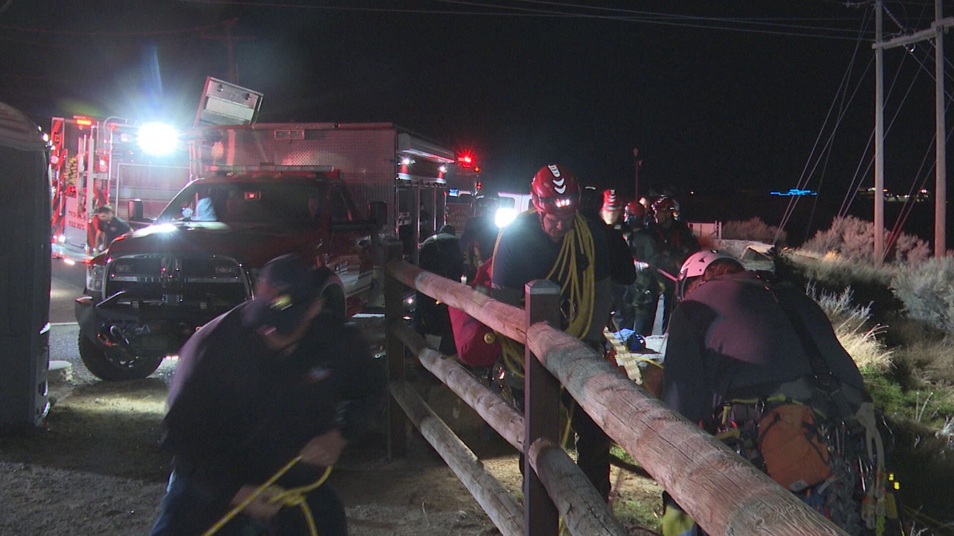 First responders rescue man who fell down embankment along Snake River ...