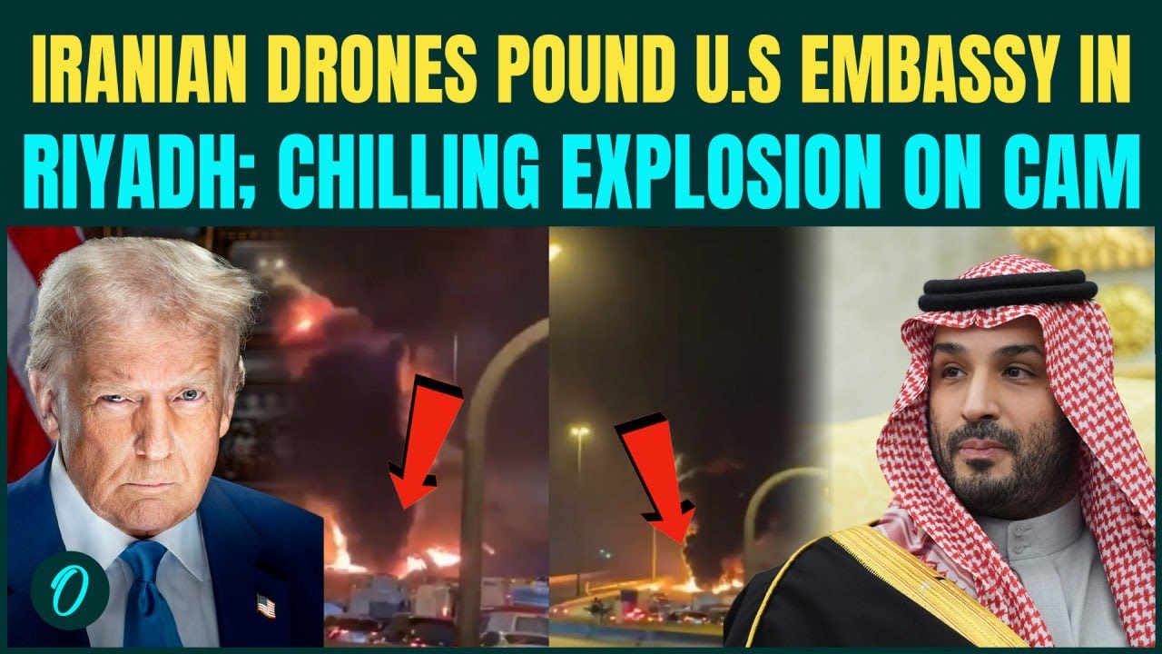 Iran BOMBS US Embassy in Riyadh With Shahed Drones| Saudi to JOIN U.S ...