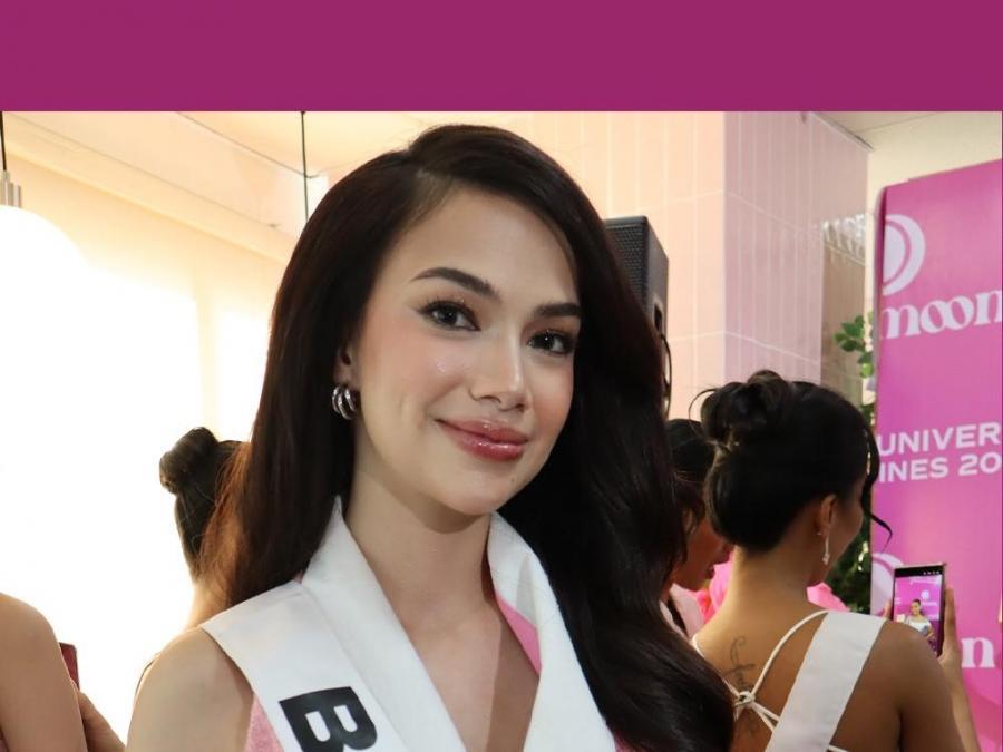 Roxie Smith is ready for the Miss Universe Philippines swimsuit show
