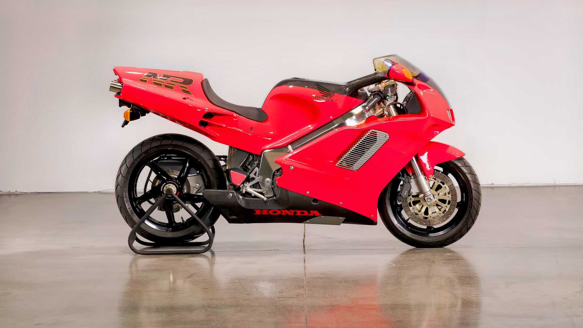 Side profile shot of 1992 Honda NR750
