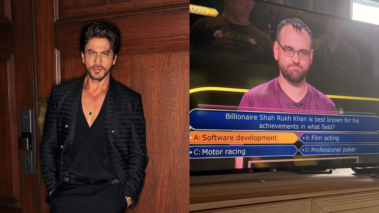 SRK called 'software developer' on Australian quiz show, fans say 'man ...