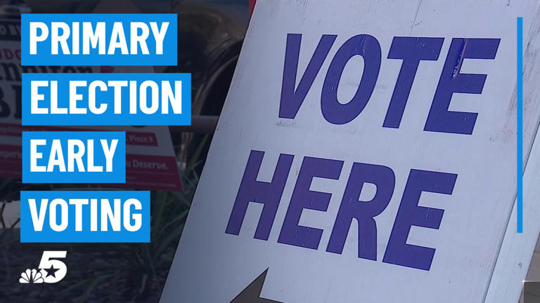 North Texas primary turnout surges in both parties; early voting was ...