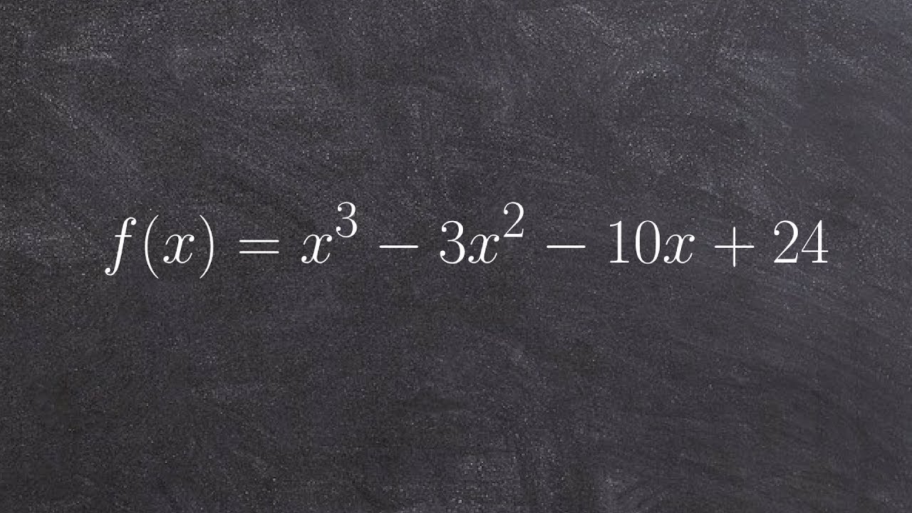 Using Descartes rule of signs to determine possible number of solutions