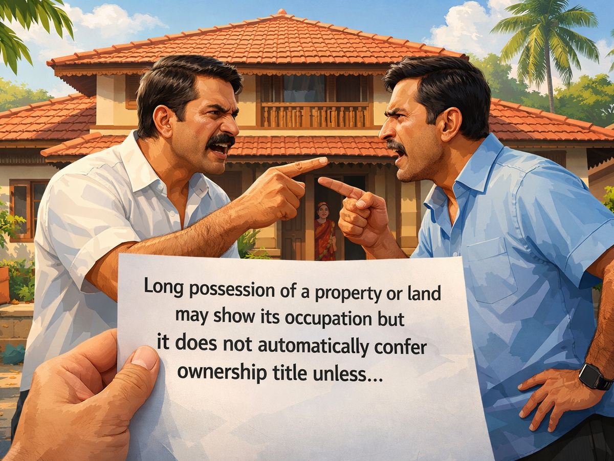 Living on a property for decades? Courts say possession alone doesn’t ...
