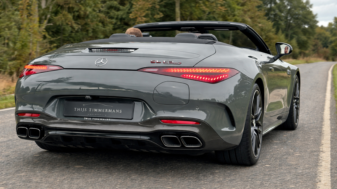 Mercedes AMG Highspeed-Test auf der Autobahn