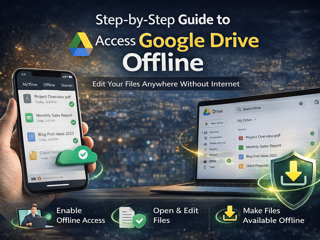 Access Google Drive without internet: A complete step-by-step offline ...