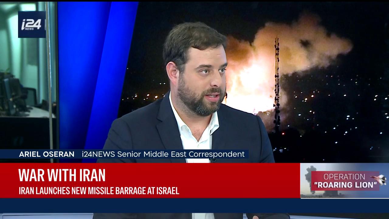 Iran launches new missile barrage at Israel<br><br>
