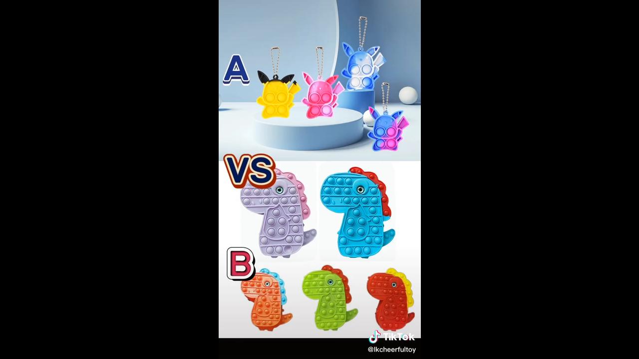 Choose Preferred Pop It Game