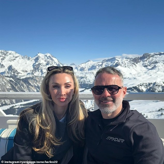 Ryan Giggs, 52, and Zara Charles, 37, pose for rare snaps during ...
