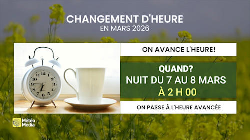 Cette province va avancer l'heure et ne plus jamais la reculer
