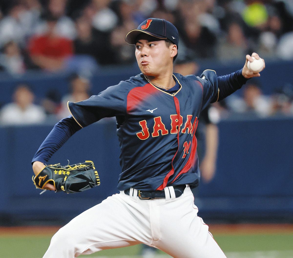 侍ジャパン・金丸夢斗、3回1安打無失点の好投! 解説の和田毅さん「ほれぼれするクロスファイヤー」【WBC】