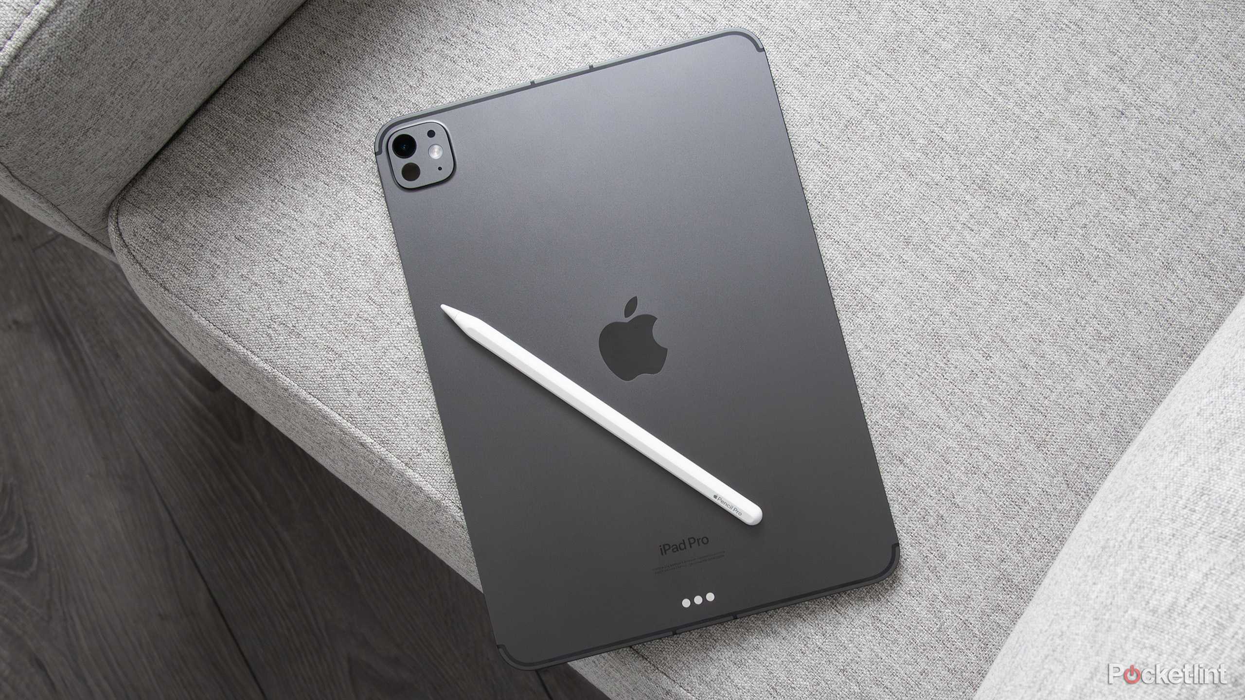 The M4 iPad Pro and Apple Pencil Pro.