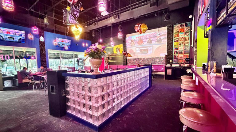 Houston's '80s-themed restaurant is a neon-soaked blast from the past ...