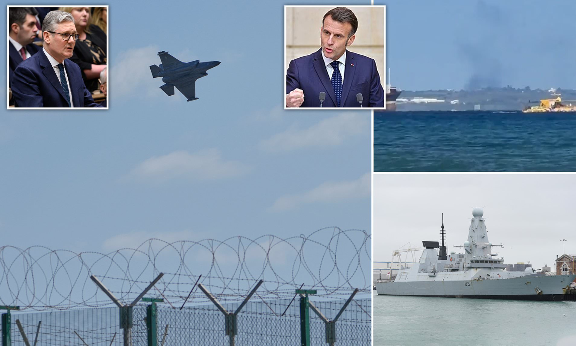 France sends warships to defend UK base from Iran: Shamed Starmer ...