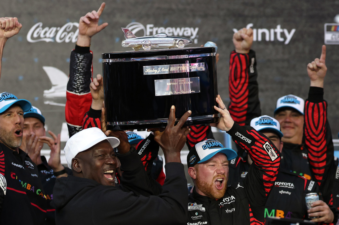 The dirt track racer conquering America’s top motorsport