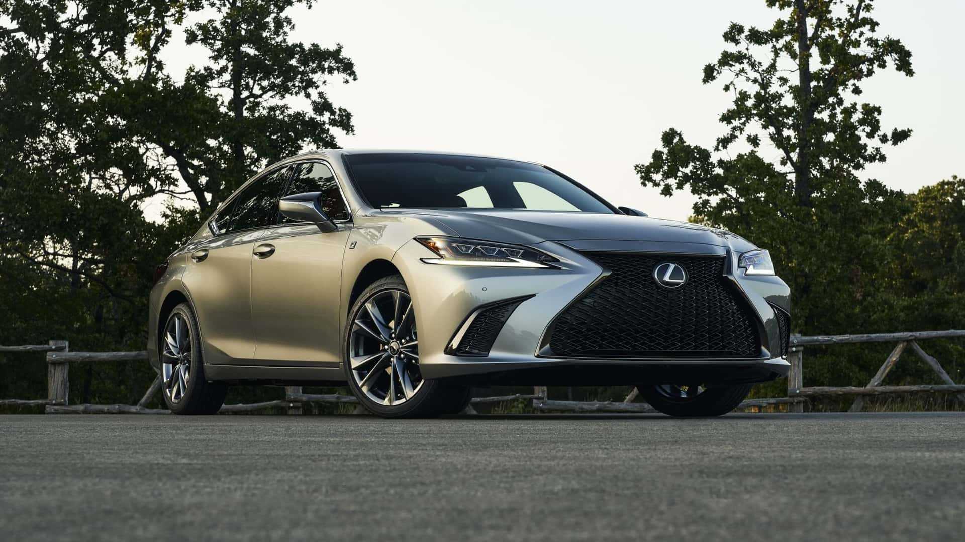 2024-lexus-es front three quarter-1