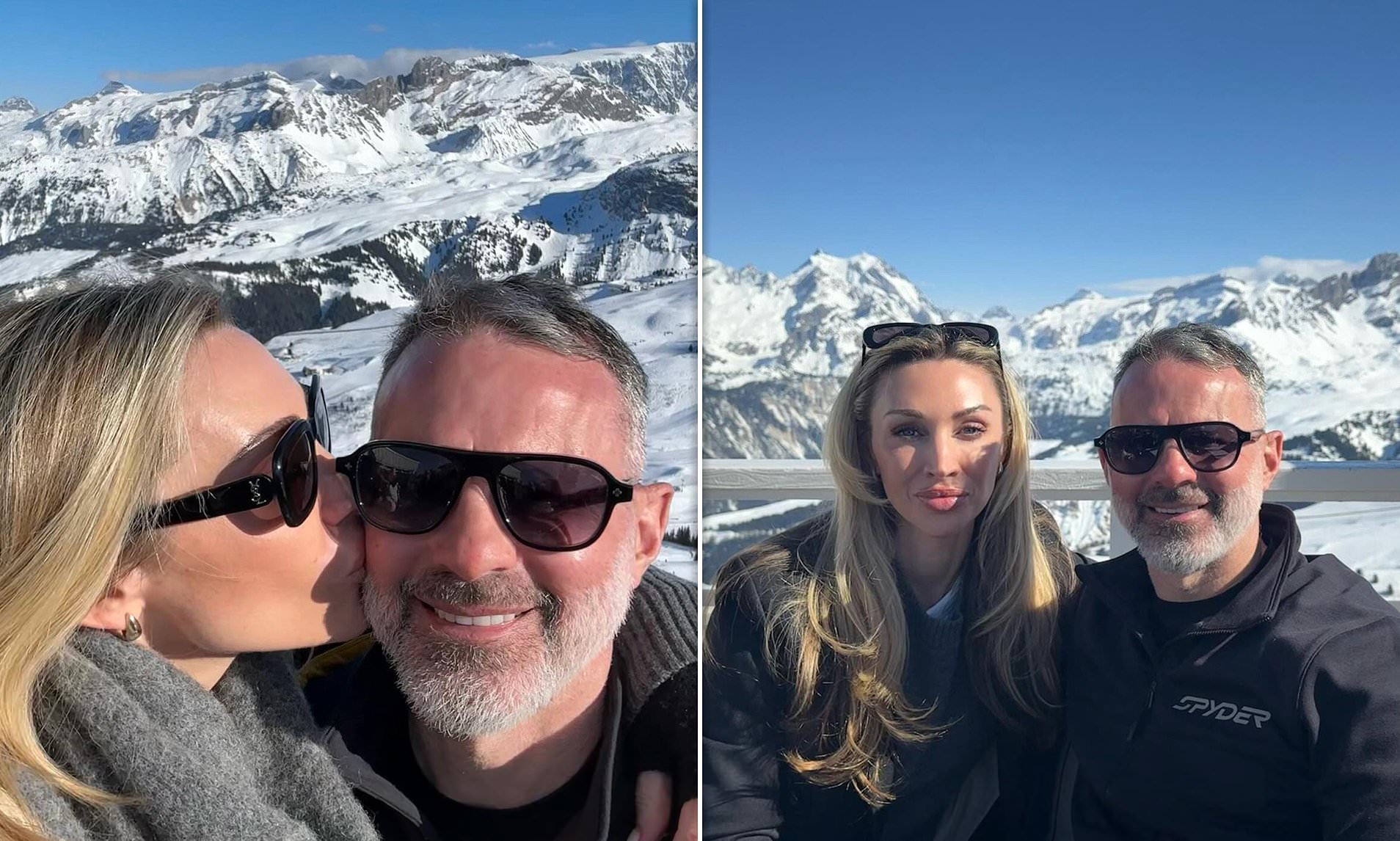 Ryan Giggs, 52, and Zara Charles, 37, pose for rare snaps during ...
