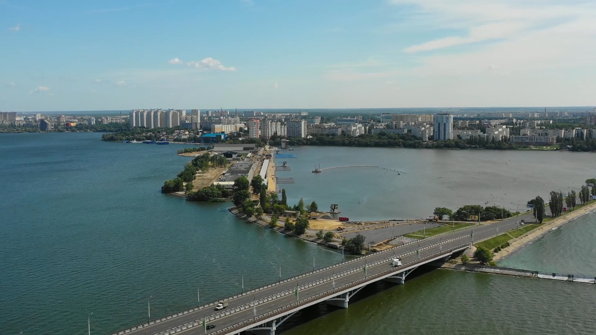 Voronezh: Drone explores 'the cradle of the Russian fleet'