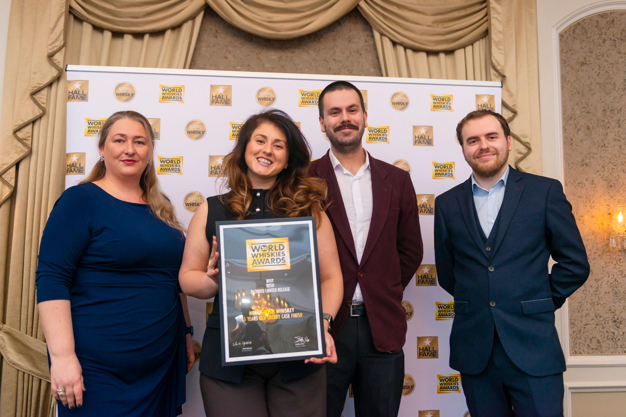 Hinch Distillery celebrates major win for single malt as head distiller ...