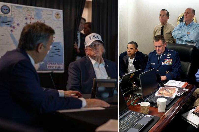 Donald Trump 'obsessed' with recreating iconic Barack Obama photo