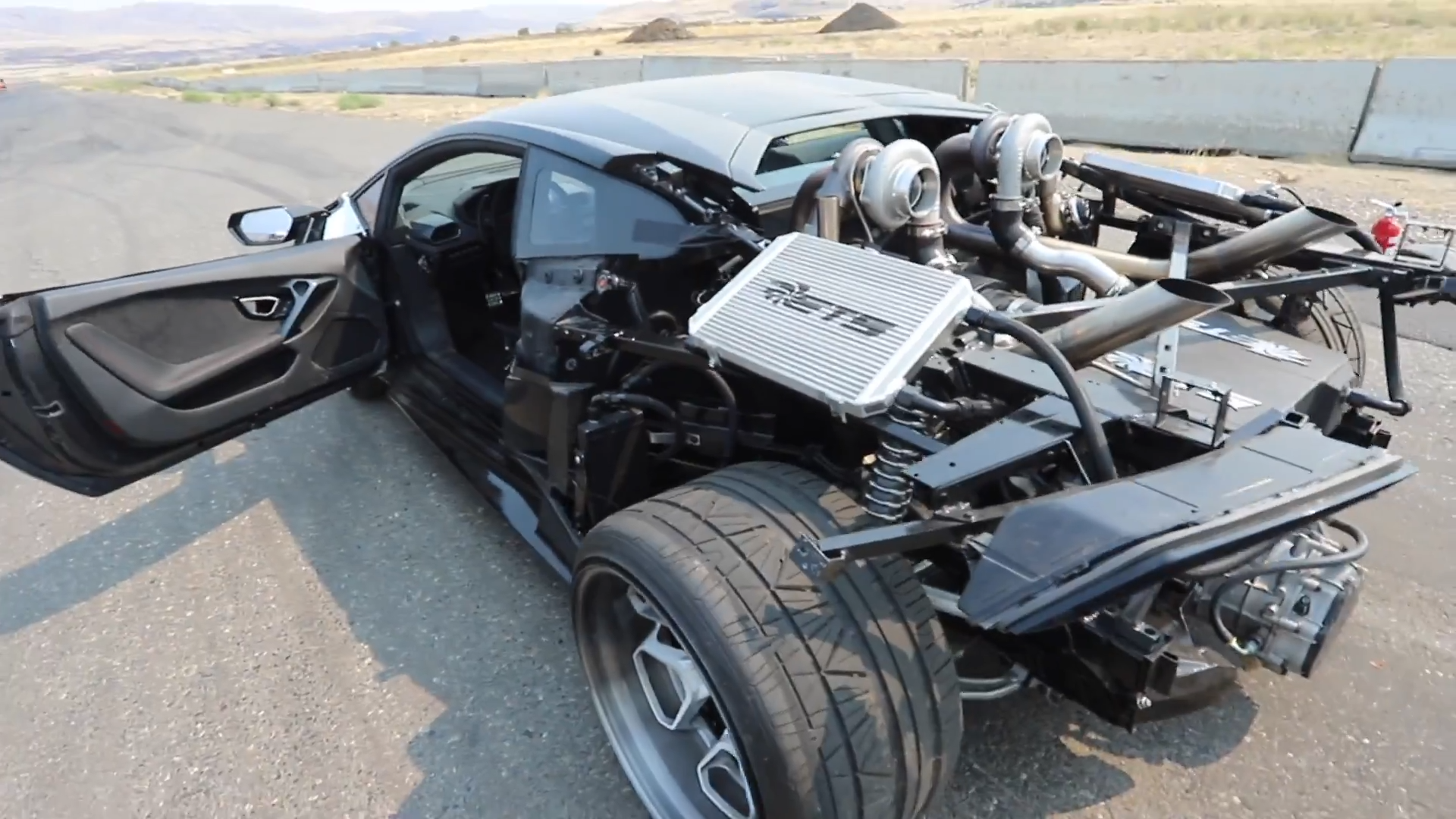 We finally drove the swapped supercar… and it didn’t go like we expected