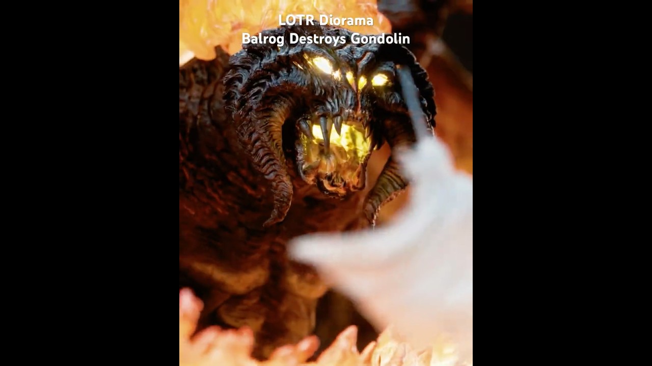I made Feanor’s spirit saving Gondolin from the Balrog part 1 # ...