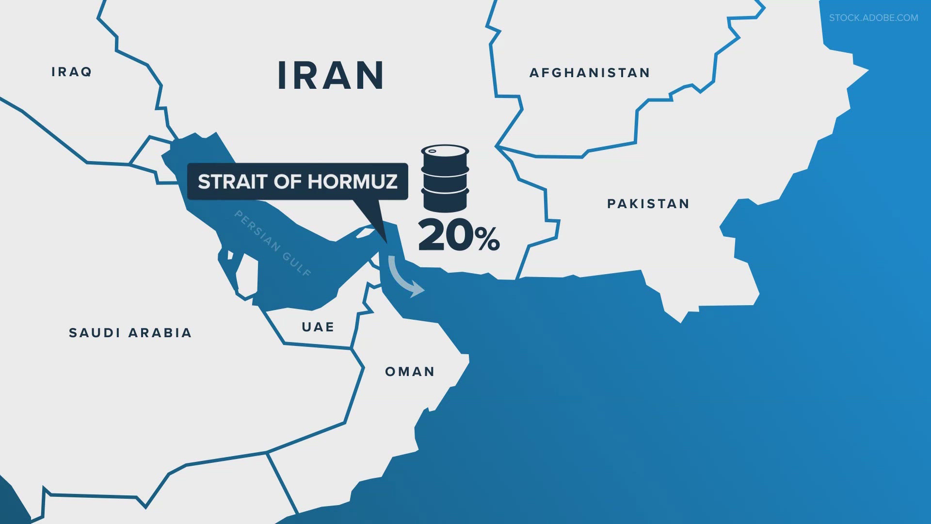 Oil prices surge as tensions in Middle East rise