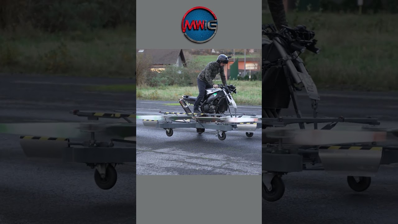 Flying motorcycle