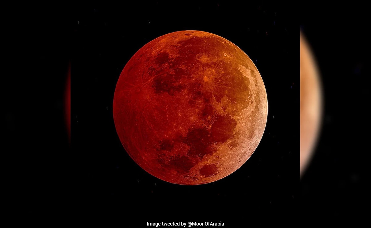 Total lunar eclipse 2026 wows internet, first images of 'blood moon ...