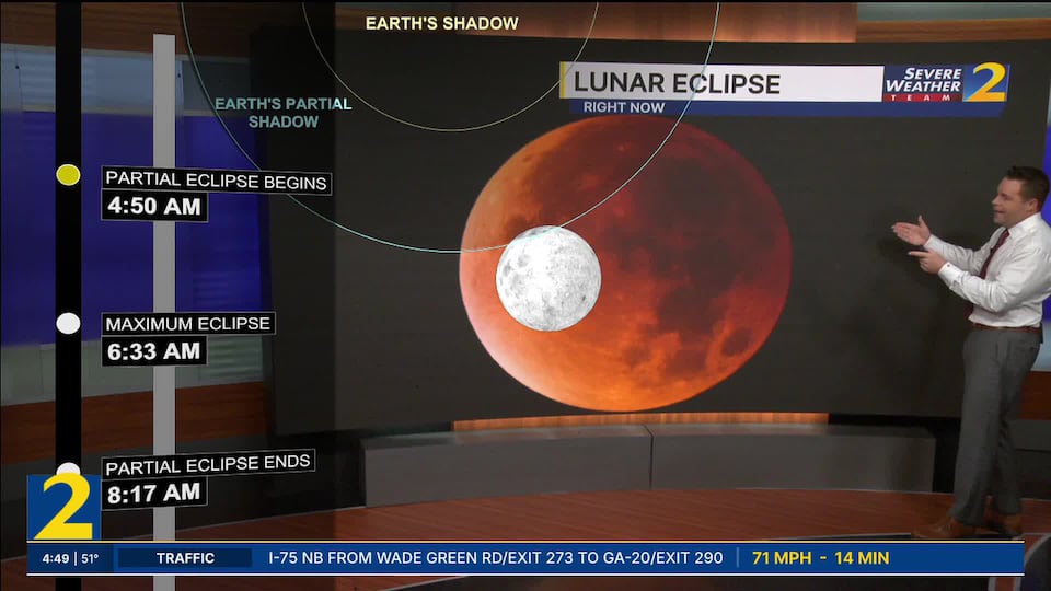 See total lunar eclipse on Tuesday morning