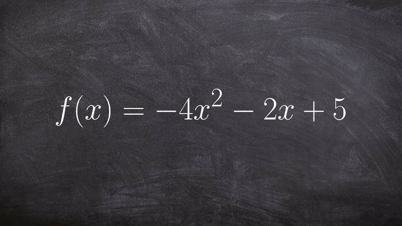 How to write the end behavior of a polynomial