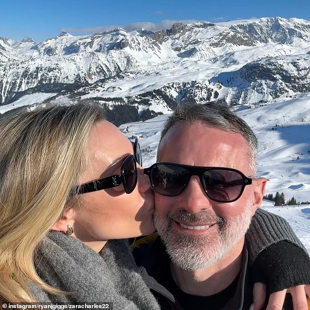 Ryan Giggs, 52, and Zara Charles, 37, pose for rare snaps during ...