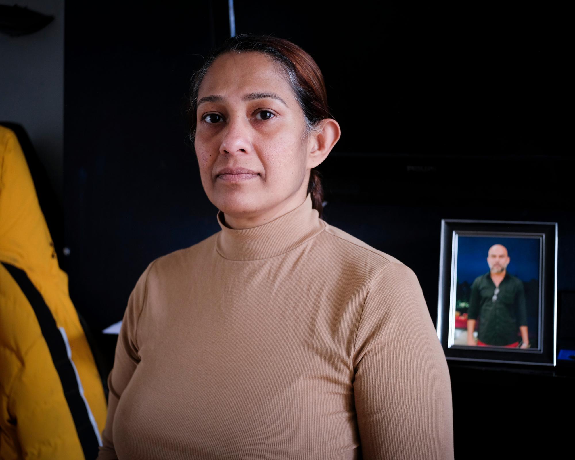 Kushani Suraweera moved to the UK under the skilled worker pathway and was unable to attend her husband’s funeral in Sri Lanka due to visa restrictions. Photograph: Mark Pinder/The Guardian