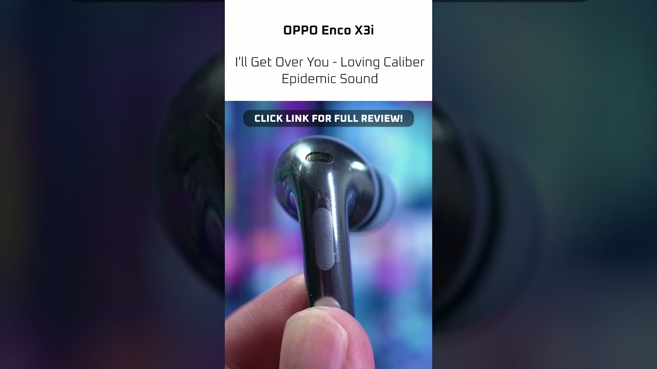OPPO Enco X3i sound sample (review link in description)