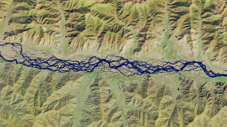 3 rivers merge into striking half-and-half waterway in Guyana — Earth ...