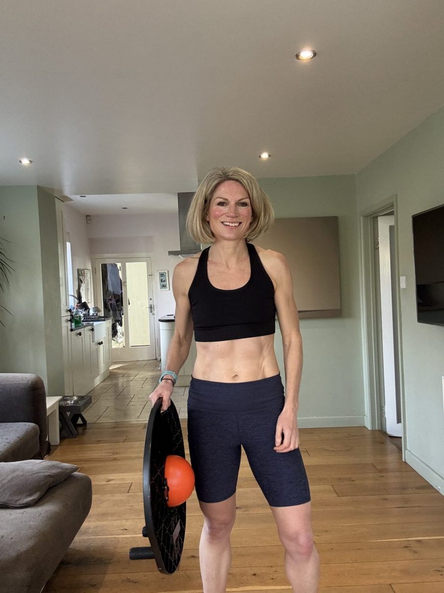 I used a wobble board for one minute a day – at 47, my abs have never been so strong