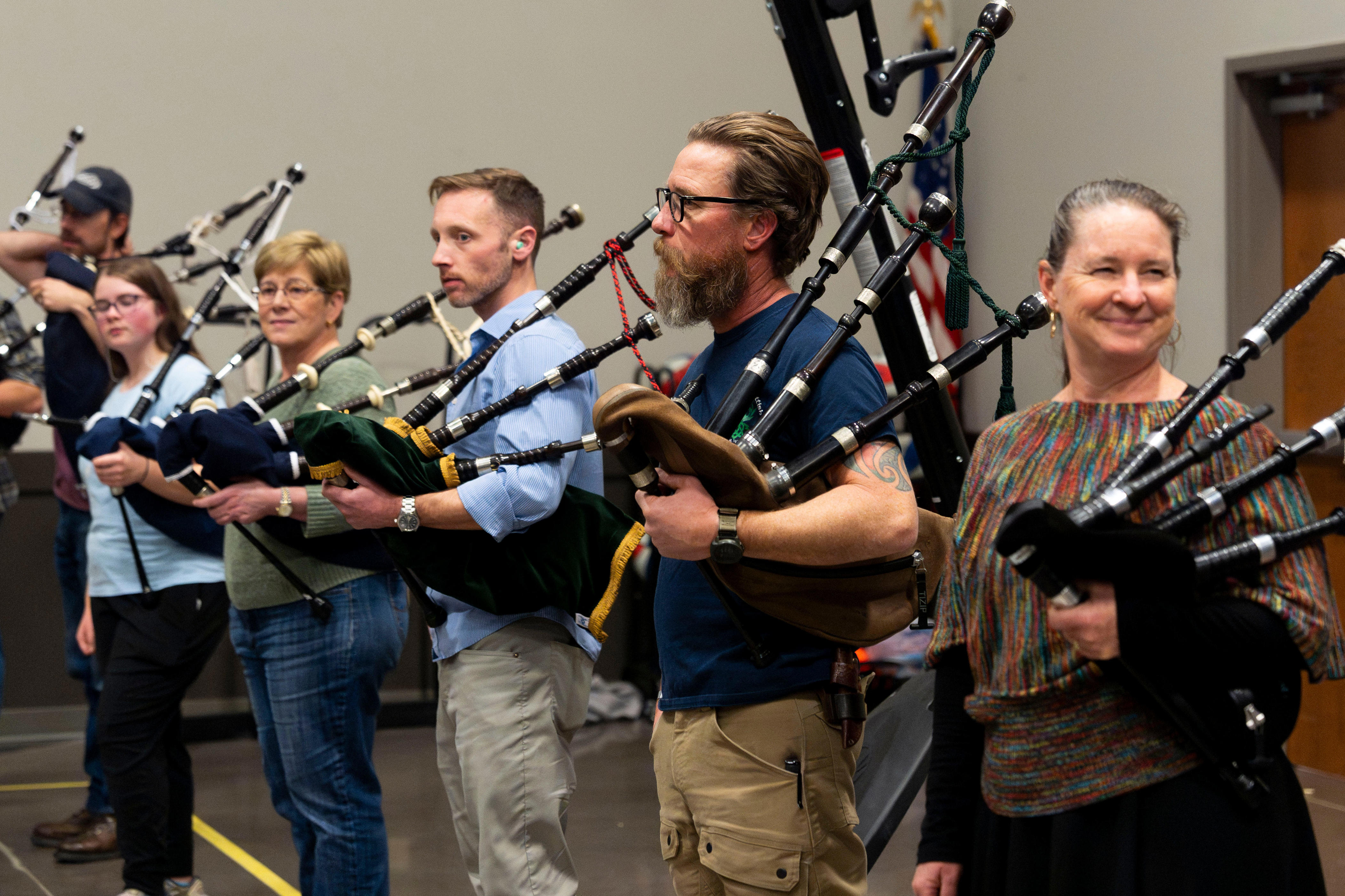 Scottish music and dance traditions are their bag(pipes)