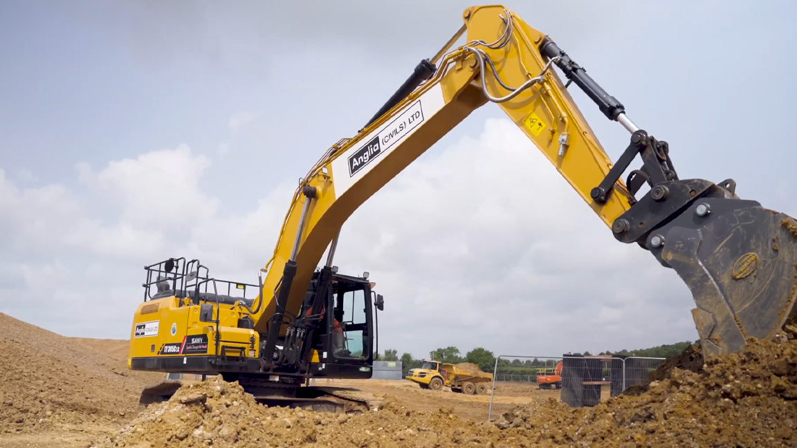 Serious digging power ready for work